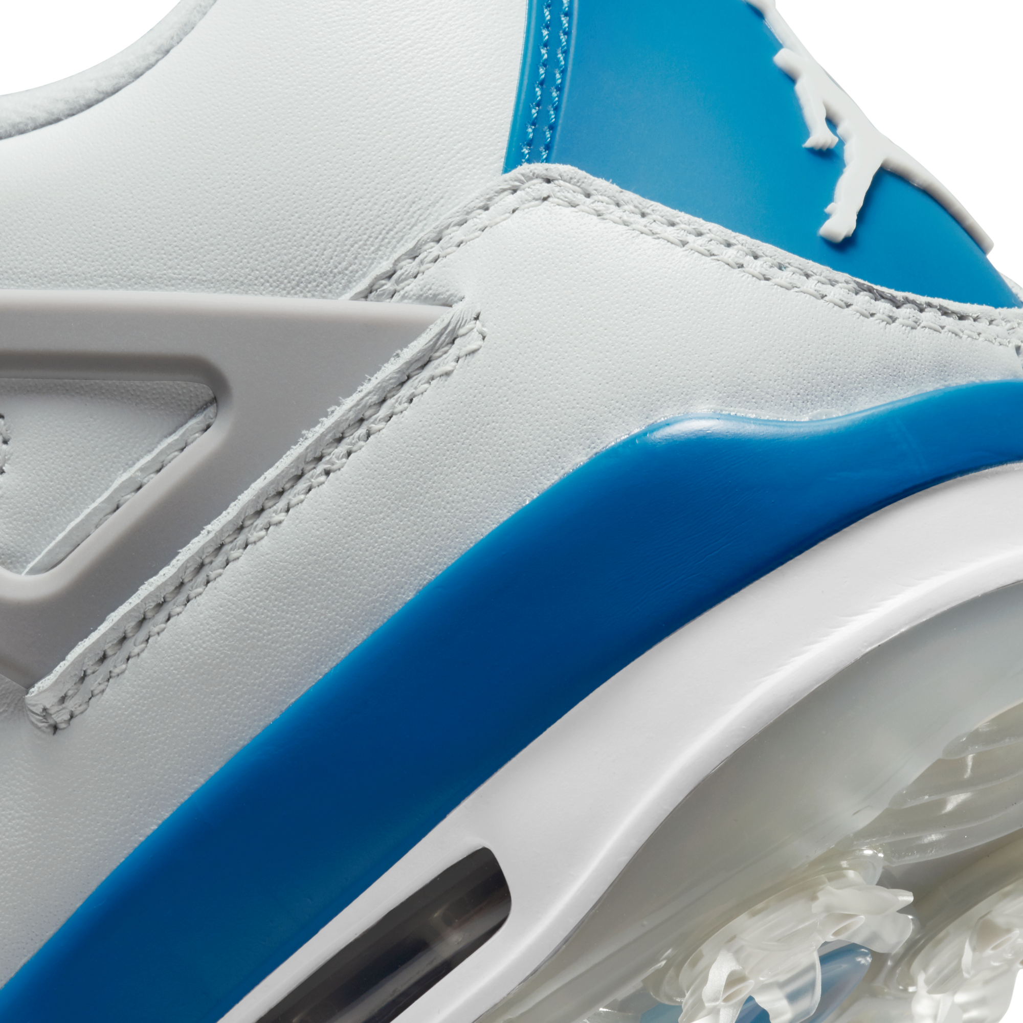 Nike Air Jordan 4 G Retro Spiked Golf Shoe-White/Blue | NIKE